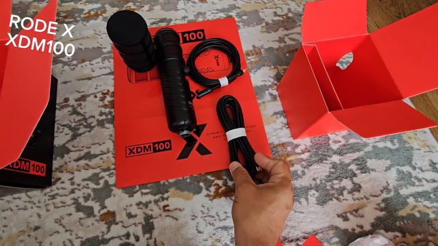 RodeX XDM-100 microphone смотреть онлайн