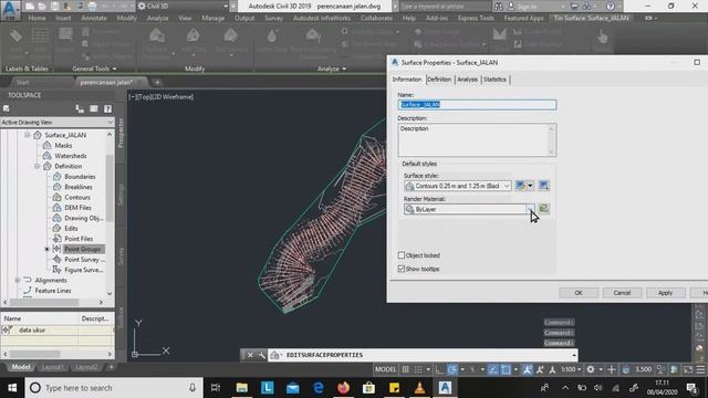 AUTODESK CIVIL 3D : 03 MENAMBAHKAN COUNTUR смотреть онлайн