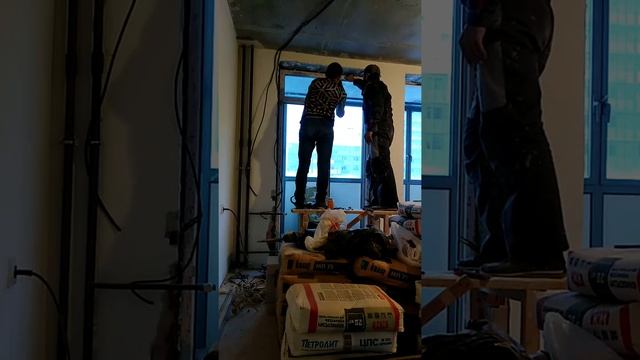 Переставляем места окон и двери. смотреть онлайн