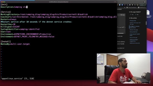 Create and deploy ( production ready ) a .NET core app on Linux смотреть онлайн
