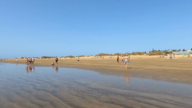 Gran Canaria Playa Del Ingles Beach Life Monday Morning | We❤️Canarias