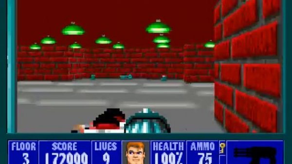 Wolfenstein 3D Full Playthrough (DOS)