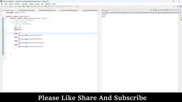 Java Programming Tutorial For Beginner 2023 Part 5 Selection Statement Switch Statement смотреть онлайн