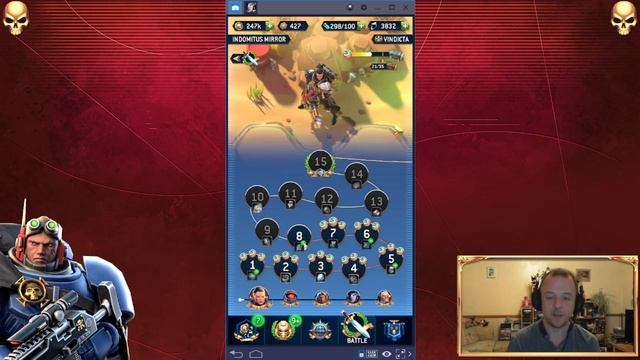 Warhammer 40,000: Tacticus: Mirror Campaign 1-15 Playthrough!