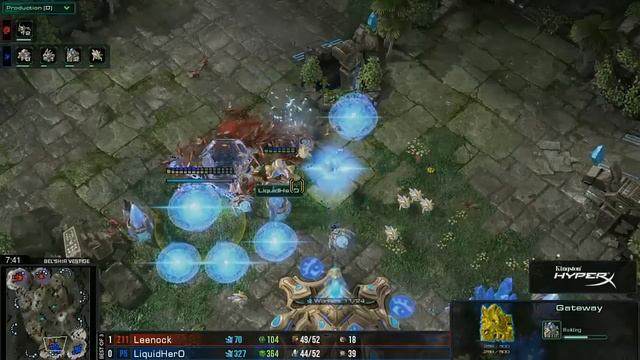 LiquidHerO's amazing hold vs leenock & The Tasteless pylon смотреть онлайн