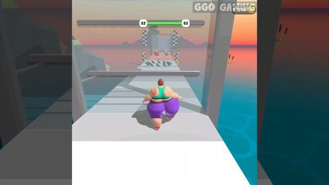 Fat 2 Fit / Body Run 4K - Gameplay All Levels Mobile Game Walkthrough iOS,Android Update Max Level смотреть онлайн