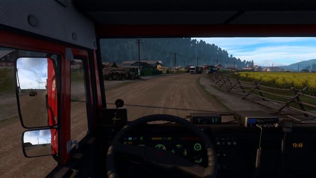 Euro truck simulator 2 1.43 Суровая Россия Сибирь R24 смотреть онлайн