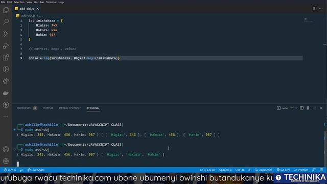 Isomo rya JavaScript [30]: Gukoresha methods za Array kuri objects - Techinika смотреть онлайн