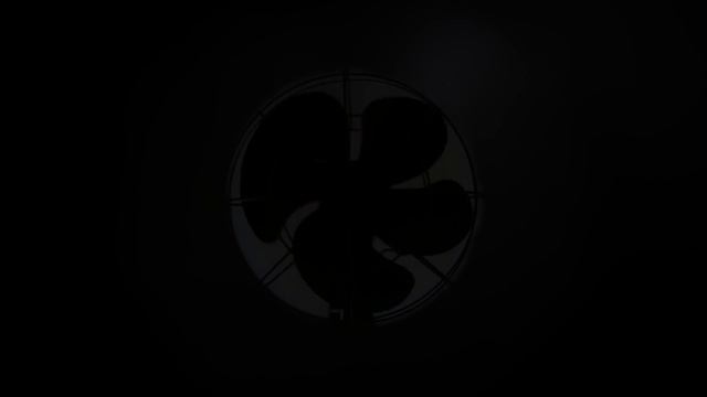 How to Fall Asleep Fast = Echoing Fan White Noise + Black Screen смотреть онлайн