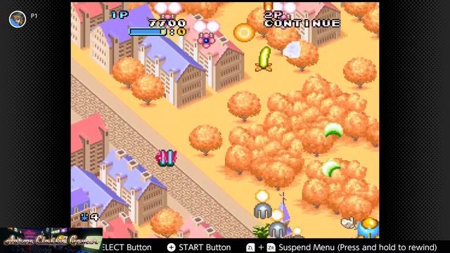 Pop'n TwinBee SNES 1 Credit Game on Nintendo Switch смотреть онлайн