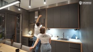 КРАСИВЫЙ ДИЗАЙН кухни-гостиной СВОИМИ РУКАМИ! Ремонт кухни-гостиной ForceMontage