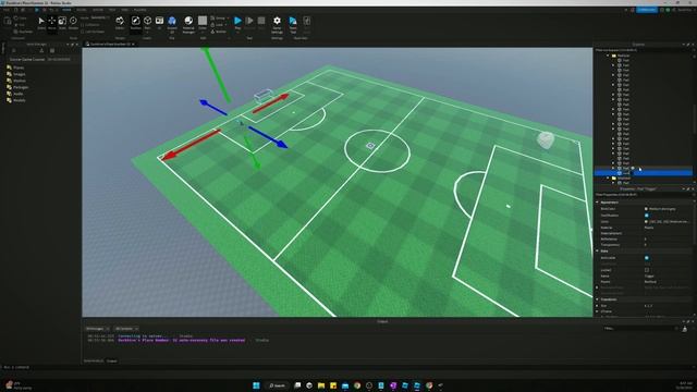 How to Make a Soccer Game in Roblox Studio || Part 1 - Environment Setup смотреть онлайн