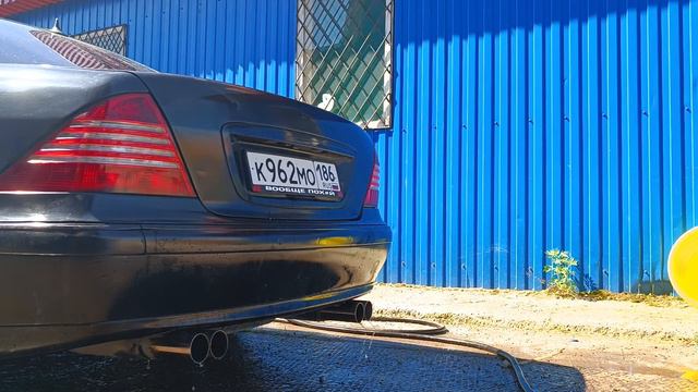 выхлоп W220 S500