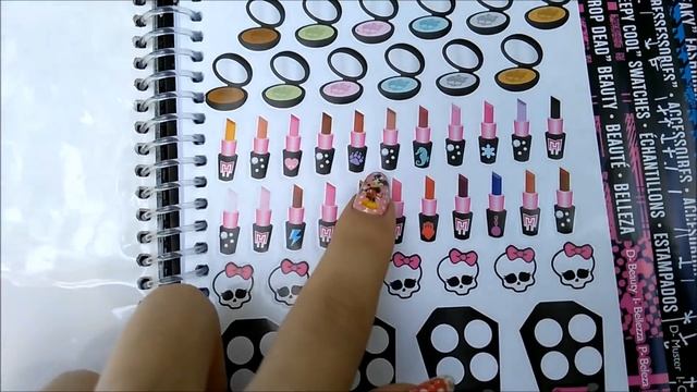 Набор Monster High ★ 700 НАКЛЕЕК ★ \\ Подробный обзор \\ Распаковка смотреть онлайн