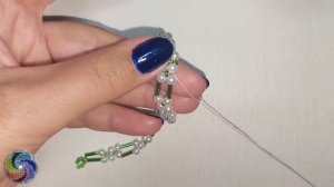 Браслет из Стекляруса и бисера