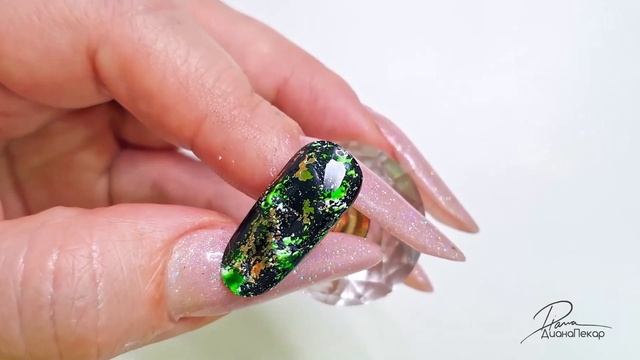 Цветок на витраже маникюр с использованием витражного гель лака ILLUSION Pnb Диана Пекар смотреть онлайн