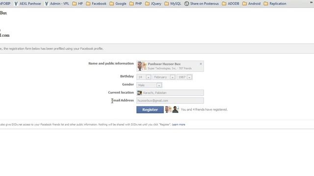 Facebook Signup Plugin in PHP смотреть онлайн