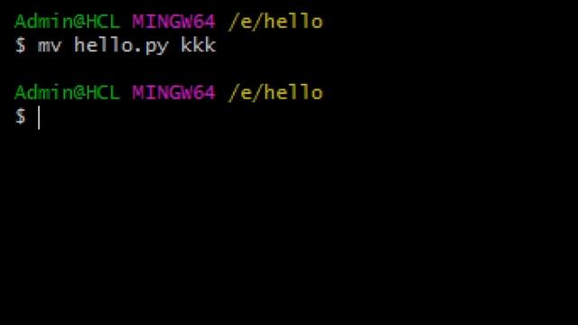 Git bash.Various commands смотреть онлайн