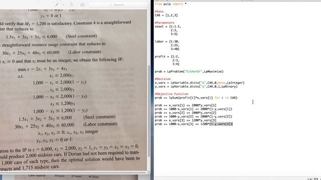 Part 2: Either-Or Constraints in Python смотреть онлайн