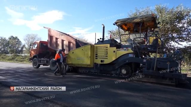 В Дагестане ремонтируют автодорогу Магарамкент-Ахты-Рутул смотреть онлайн