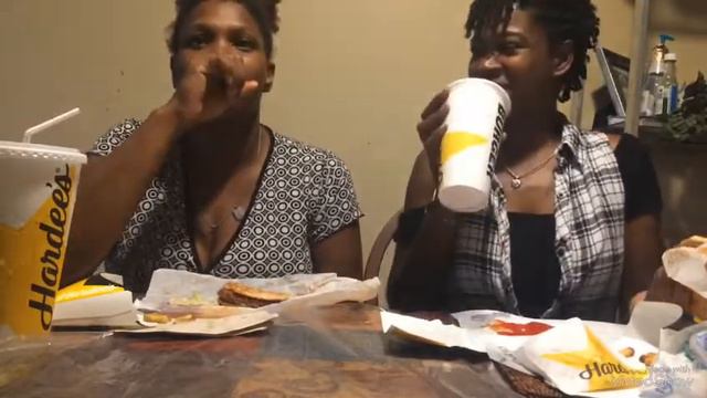 Hardee’s mukbang смотреть онлайн
