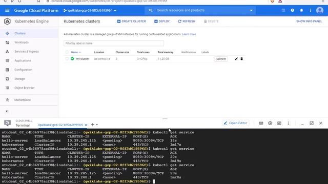 Kubernetes Engine Qwik Start смотреть онлайн