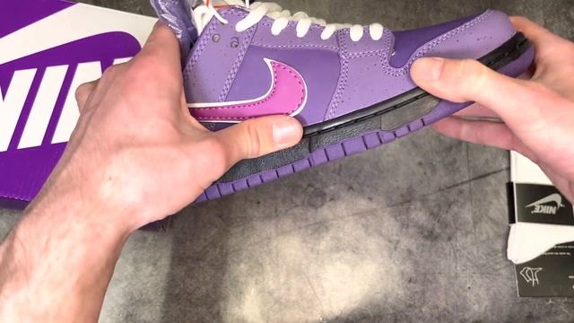 Обзор Concepts X Dunk SB Purple Lobster от StepInKross смотреть онлайн