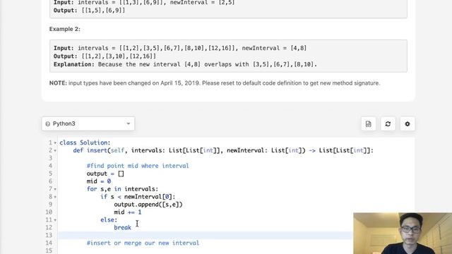 Leetcode - Insert Interval (Python) (revisited) смотреть онлайн