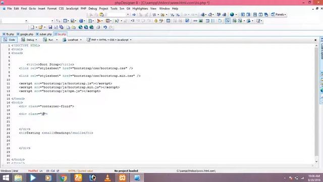 07 - Bootstrap in PHP - Build an Advanced Website Template - Urdu/Hindi смотреть онлайн