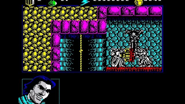 Capitan Trueno. ZX Spectrum. Прохождение