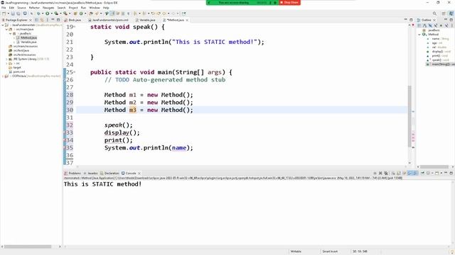 JAVA CORE CONCEPT| VARIABLES| DATA TYPES| METHODS| CLASS| OBJECTS| CCONSTRUCTORS смотреть онлайн
