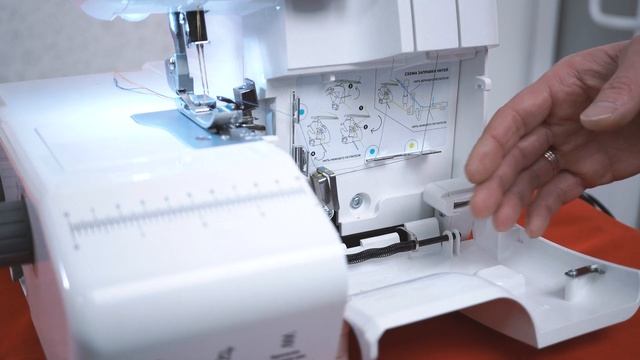 Обзор бытового оверлока EFFEKTIV TRIUMPHATOR 1800X смотреть онлайн