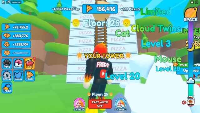 СКОЛЬКО ПИЦЦЫ МОЖНО СДЕЛАТЬ в РОБЛОКС ЧЕЛЛЕНДЖ от НУБА до ПРО смотреть онлайн