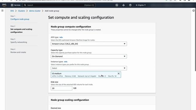 Creating and deleting EKS Cluster, Node Group in AWS using Console смотреть онлайн
