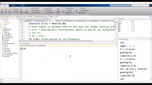 Symbolic Math Toolbox In MATLAB LECTURE 7