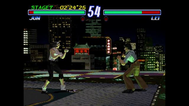 Tekken 2 (PS1, Arcade) - Jun Kazama 🤜