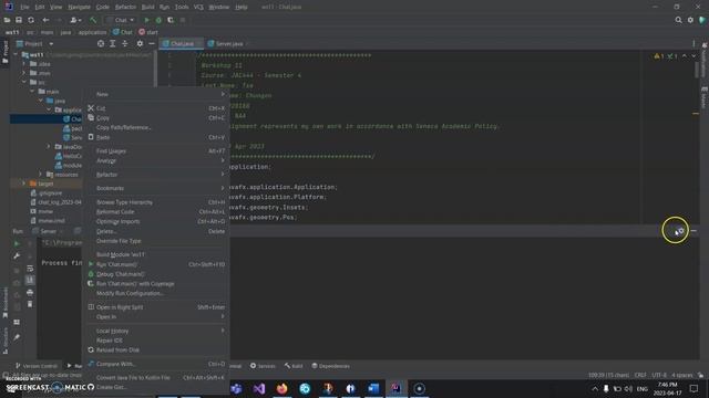 Java workshop 11 - instant chat servers using javafx смотреть онлайн
