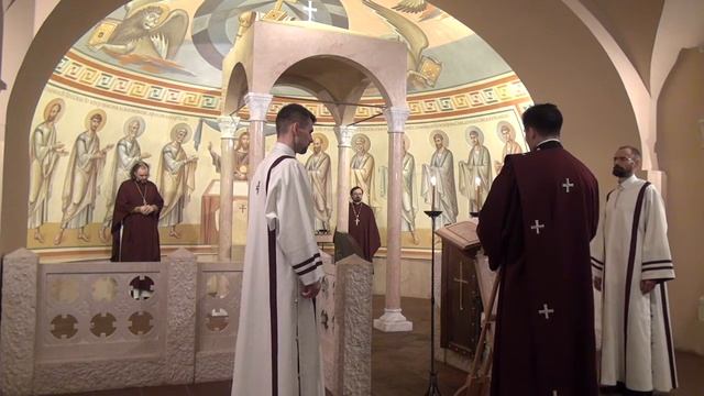 2016_Великий четверг в Феодоровском соборе смотреть онлайн