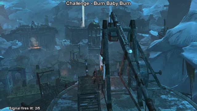 Rise of the Tomb Raider - The Lost City - Burn Baby Burn (Challenge) смотреть онлайн
