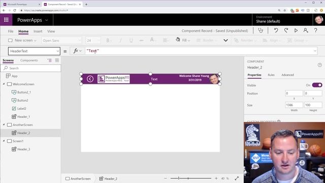 Intro PowerApps Components including Input and Output properties смотреть онлайн