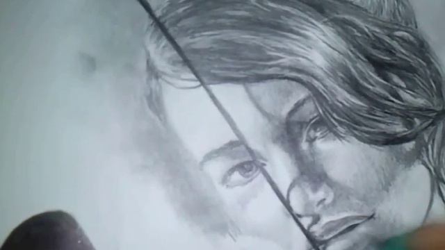 Drawing Katniss from the Hunger Games | Рисунок Китнисс Голодные Игры смотреть онлайн