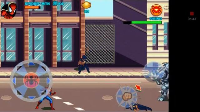 Ultimate Spider-Man: toxic City: part 1 Rhino battle смотреть онлайн