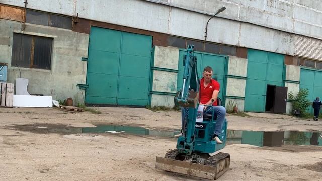 Kobelco sk007-6 / Обзор мини-экскаватора из Японии смотреть онлайн