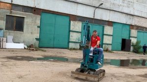 Kobelco sk007-6 / Обзор мини-экскаватора из Японии