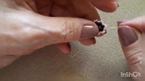 Проще простого. Бусина из бисера в стиле "пандора". Мастер класс.