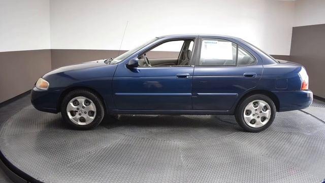 2005 Sapphire Blue Nissan Sentra 4D Sedan #N5057A смотреть онлайн