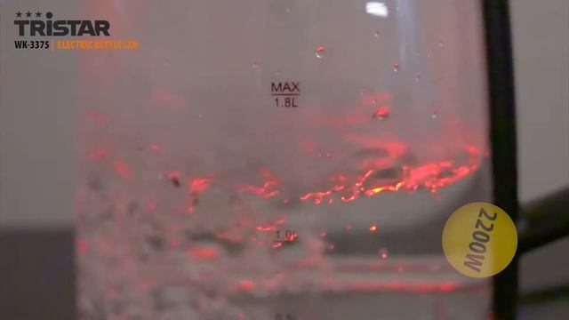 Tristar WK-3375 Glazen waterkoker met LED en thermostaat смотреть онлайн