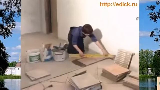 Напольная плитка, правила укладки (Floor tiles, rules laying) смотреть онлайн