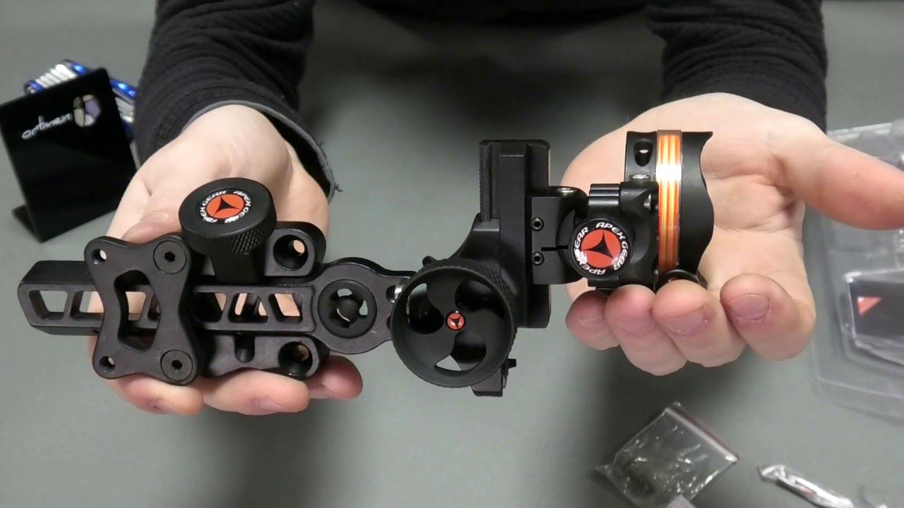 Прицел для блочного лука Apex Gear Covert с выносом смотреть онлайн