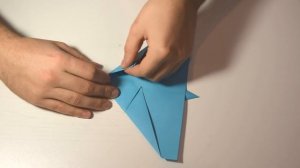 ЛЕТАЮЩИЙ КОСМИЧЕСКИЙ ИСТРЕБИТЕЛЬ из БУМАГИ - САМОЛЕТ ОРИГАМИ